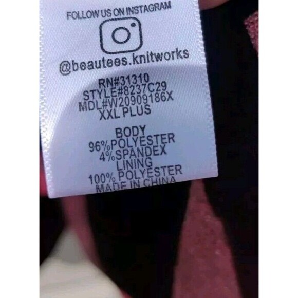 Girls XXL Plus Knit Works Kohls Button Front Jumper Dress Red Plaid Christmas π - Picture 10 of 13